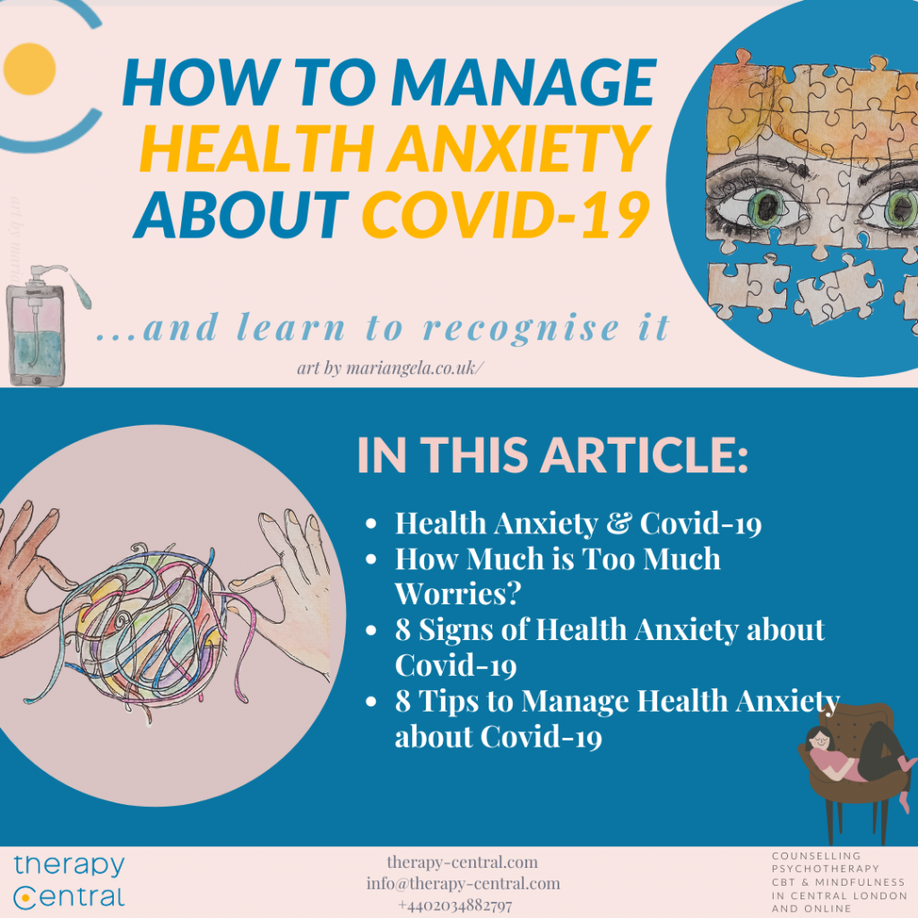 How to Manage Health Anxiety about Covid-19