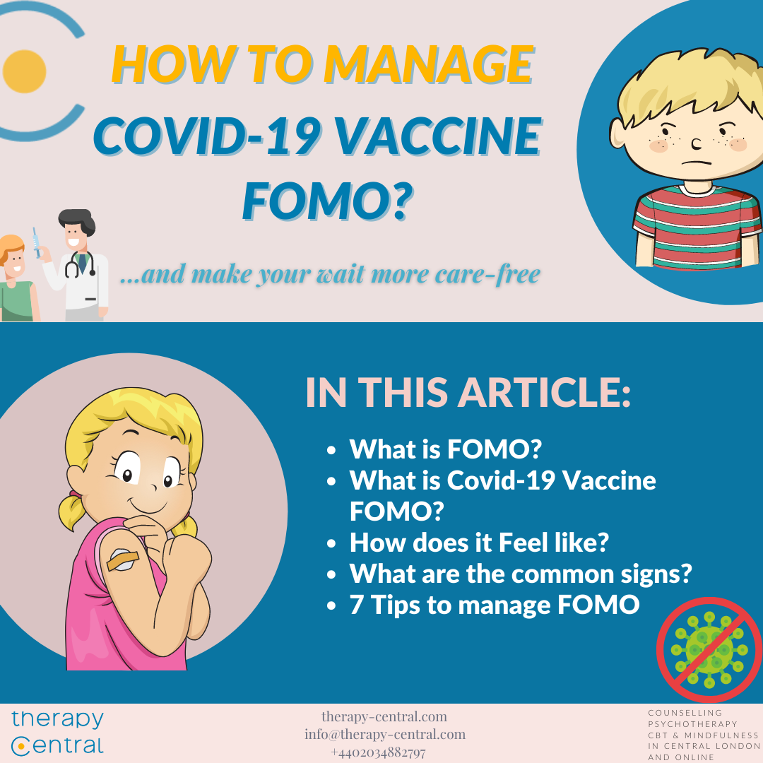How To Manage Covid19 Vaccine FOMO