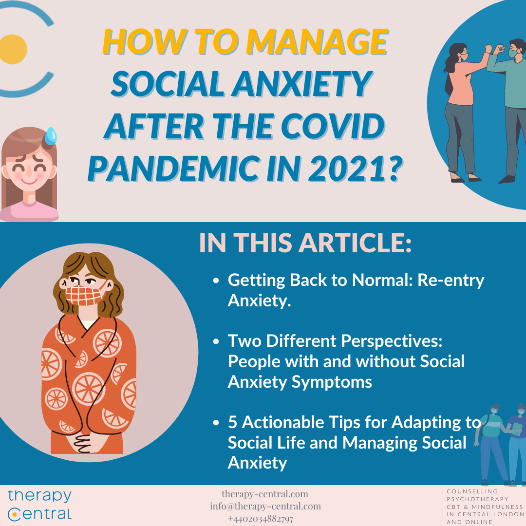 How to Manage Social Anxiety After the COVID Pandemic in 2021