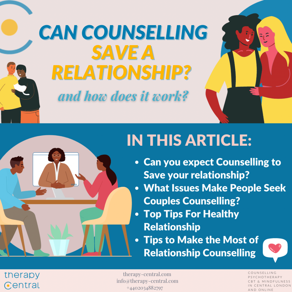Can counselling save a relationship