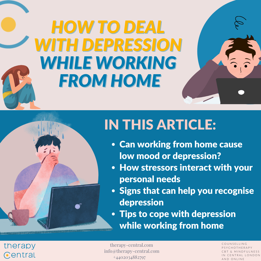 How to Deal with Depression While Working from Home