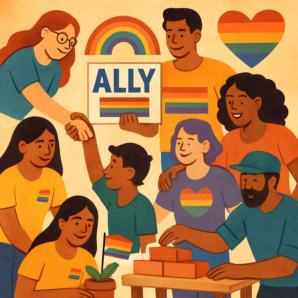 Comprehensive LGBTQ+ community support systems promoting mental wellness
