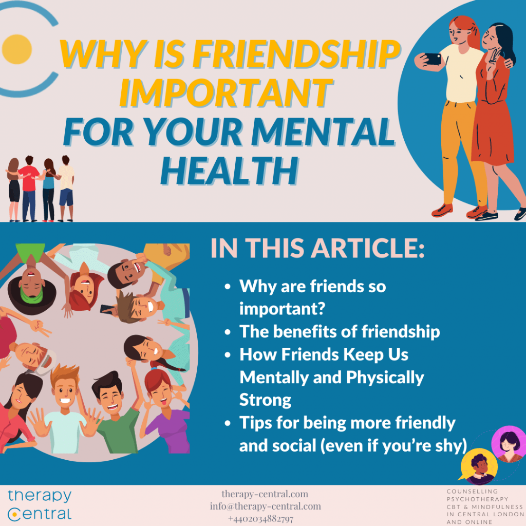 Why is friendship important for your mental health