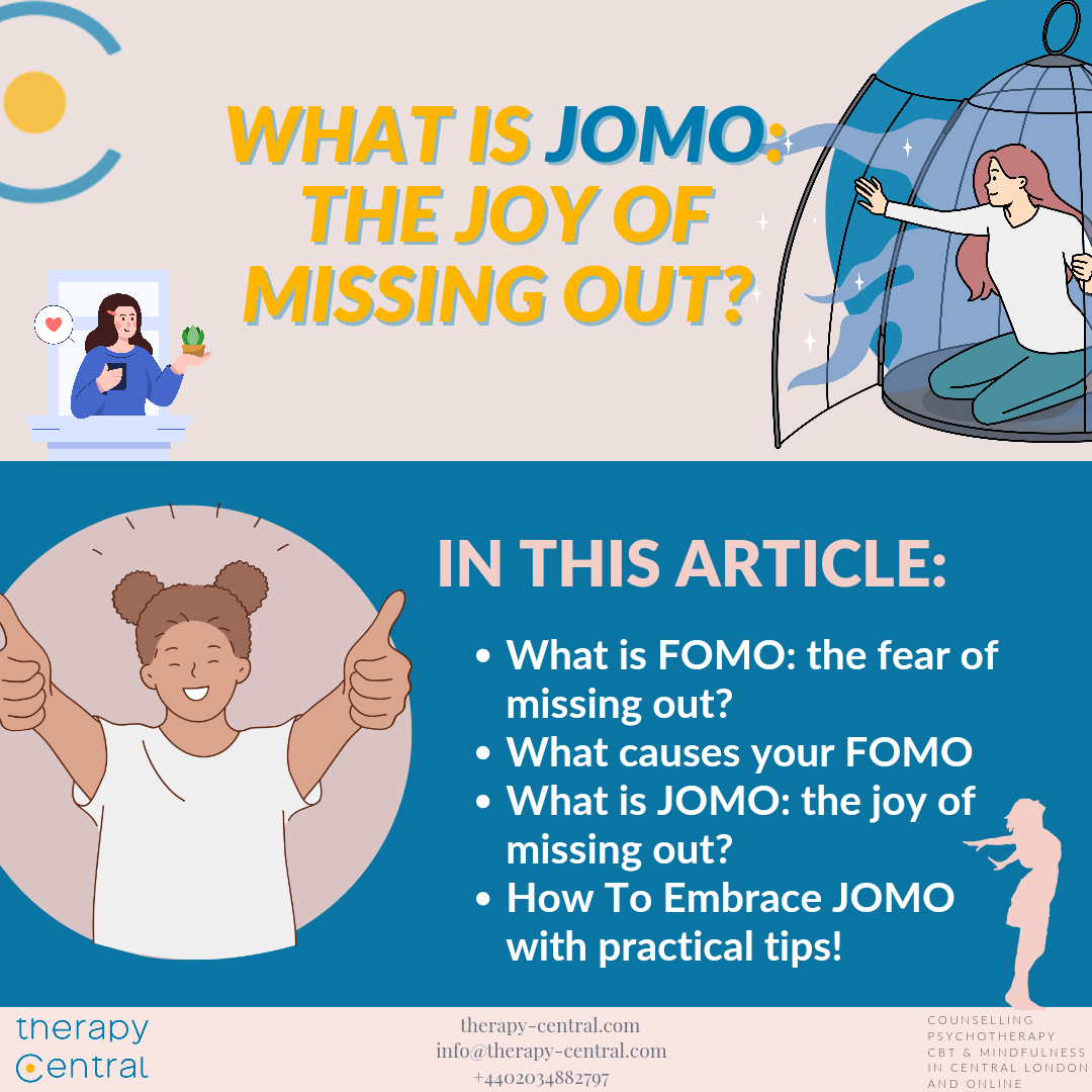 What Is JOMO: The Joy Of Missing Out