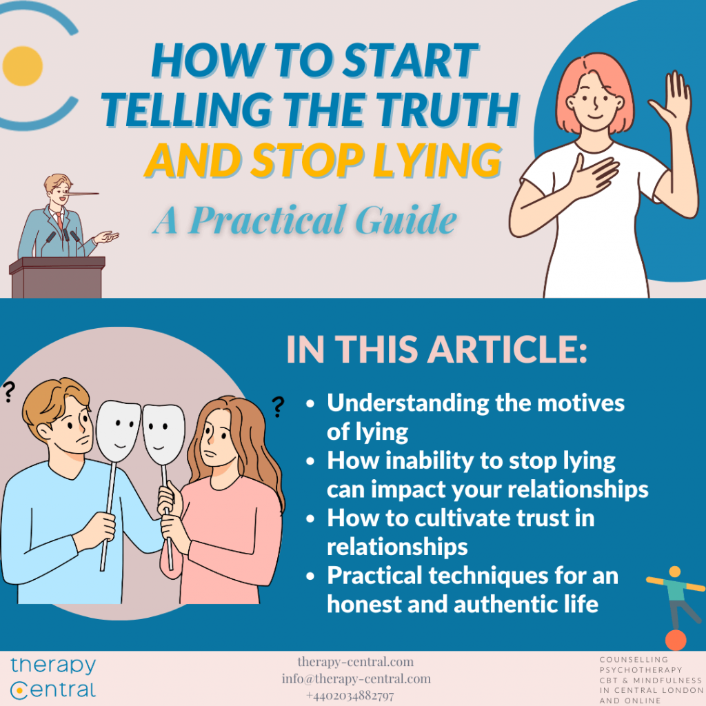 A Practical Guide on How to Start Telling the Truth and Stop Lying
