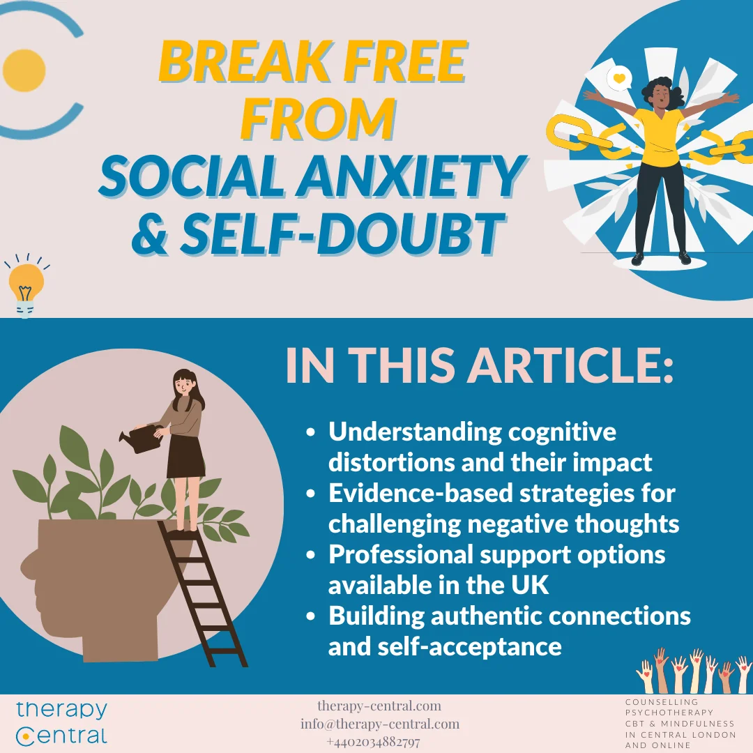 Professional illustration showing person moving from isolation to supportive connections with hopeful, empowering imagery