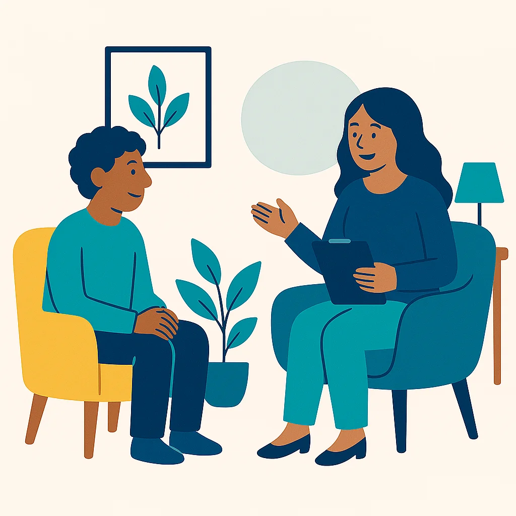 Professional therapy support for boundary setting in UK healthcare context