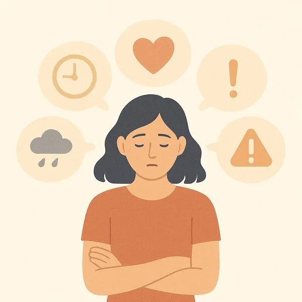 Illustration for generalised anxiety disorder