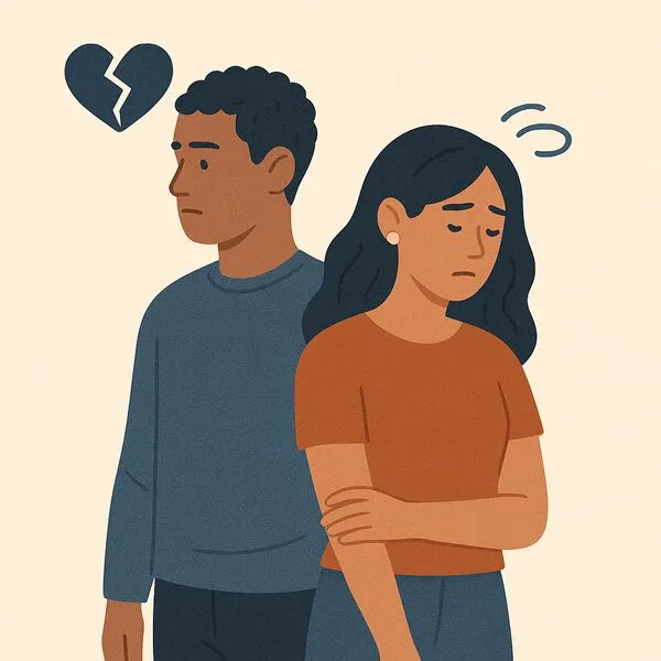Illustration for relationship issues