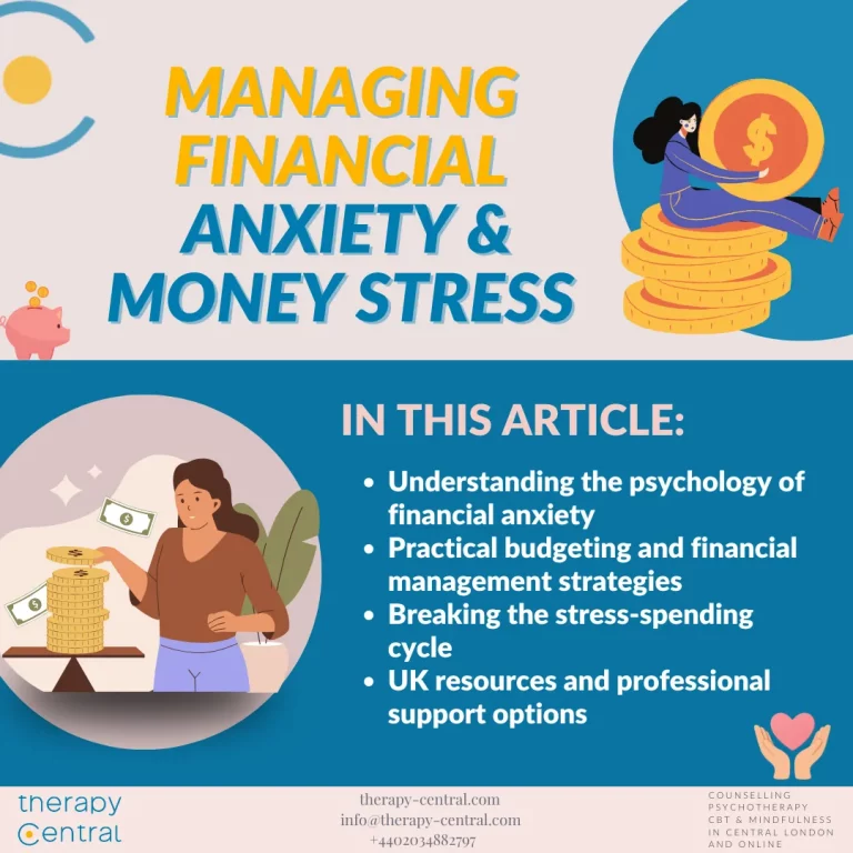 Managing Financial Anxiety: Steps to Stress Less About Money - Therapy Central