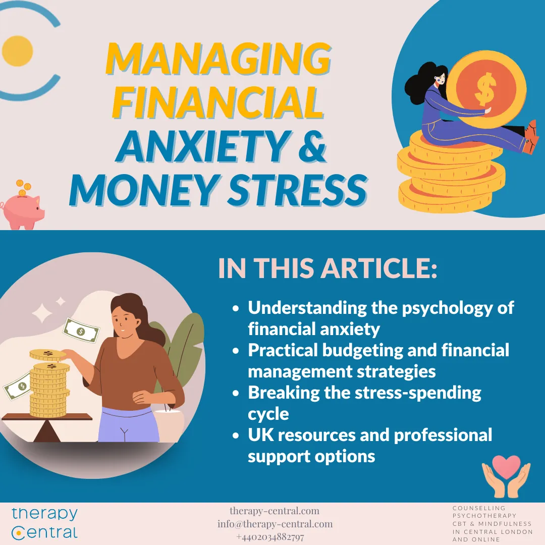 Managing Financial Anxiety: Steps to Stress Less About Money - Therapy Central