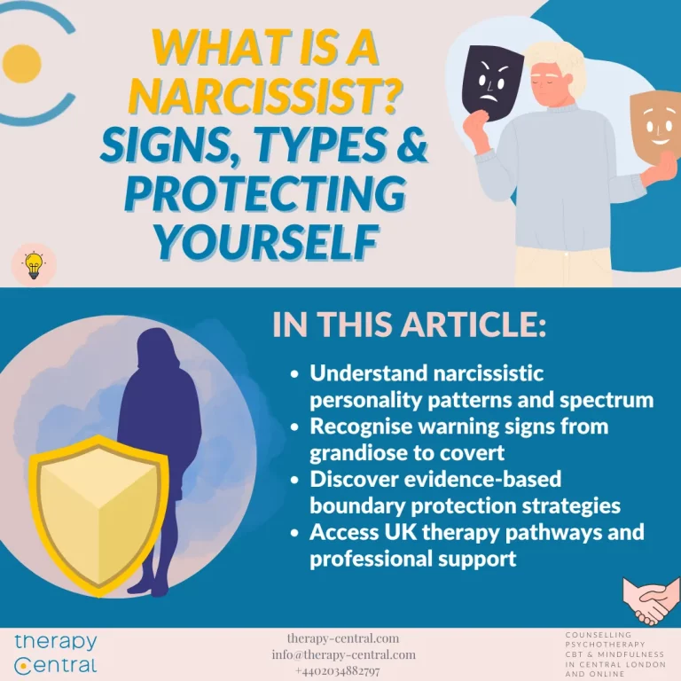 What Is a Narcissist? Signs & How to Protect Yourself - Therapy Central